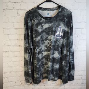Men's Hyper Space "NASA" longsleeve shirt, size XXL